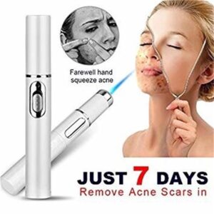 Stylo laser pour le traitement de l'acné par thérapie à la lumière bleue – Appareil de soin de la peau et de beauté pour l'élimination des cicatrices légères et des rides