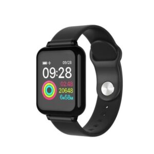 Compatible avec Apple, montre de sport connectée B57 à écran couleur
