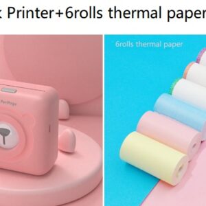 Mini-imprimante thermique sans fil Bluetooth pour étiquettes autocollantes