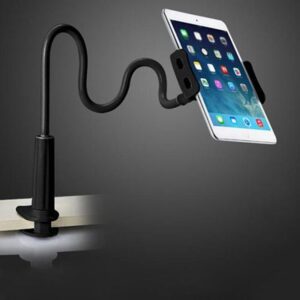 Support pivotant à 360 degrés en spirale pour téléphone portable et tablette « Lazy »