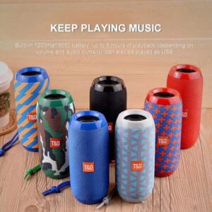 Enceinte Bluetooth sans fil 10 W, caisson de basses en colonne étanche, barre de son portable