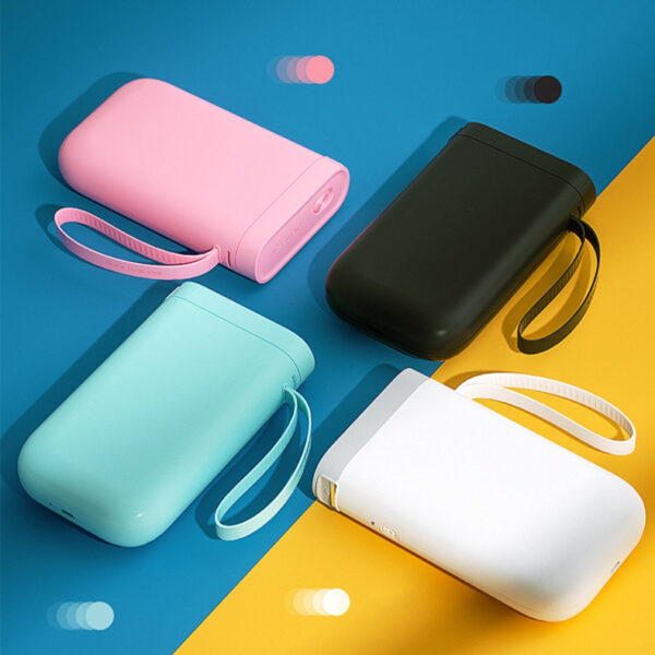 Imprimante d'étiquettes D11 compatible Bluetooth – Imprimante d'étiquettes domestique sans séchage – Impression rapide – Usage domestique et professionnel