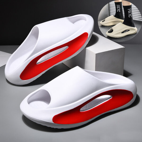 Chaussons Ins pour femmes et hommes, à bout ouvert, d'été, creux, unisexes, de sport et de plage