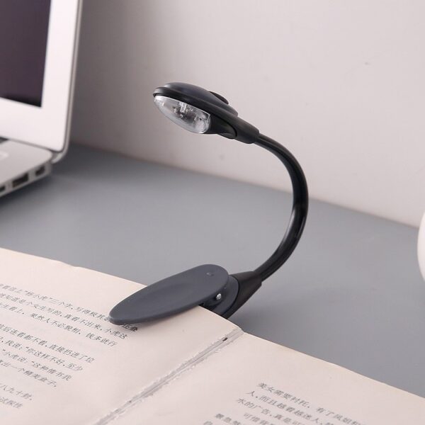 Mini-lampe de lecture à LED à pince