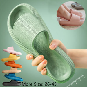 Chaussures EVA tendance pour femmes, pointures 26 à 45 – Pantoufles à semelles souples pour l'été et la salle de bain