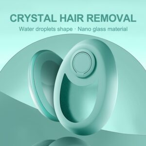 CJEER - Appareil d'épilation « Magic Crystal Hair Eraser » amélioré, pour femmes et hommes. Outil d'exfoliation physique. Appareil d'épilation indolore pour les jambes, le dos et les bras.