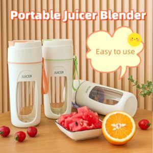 Mixeur portable électrique rechargeable par USB, presse-agrumes automatique d'extérieur, bol à jus, ustensiles de cuisine