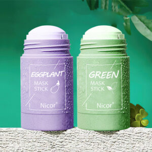 Masque purifiant au thé vert, stick à l'argile, régulateur de sébum, anti-acné, éclaircissant, masque aux algues, soins de la peau