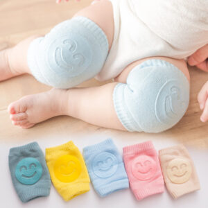 Chaussettes d'été en tissu éponge pour bébé avec genouillères