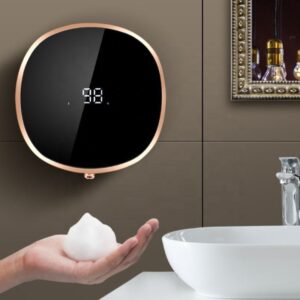 Distributeur automatique de savon sans contact, machine à mousse liquide, capteur infrarouge, appareil électrique de désinfection des mains sans contact