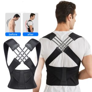 Essential Haven – Ceinture de soutien dorsal – Corrigez votre posture et soulagez la douleur naturellement
