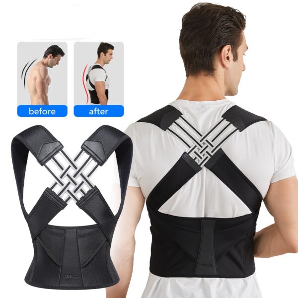 Essential Haven – Ceinture de soutien dorsal – Corrigez votre posture et soulagez la douleur naturellement