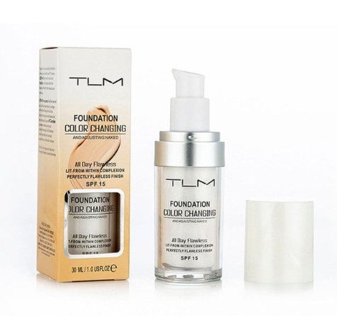 Fond de teint liquide thermosensible, correcteur, format voyage, teinte naturelle, fond de teint, BB, correcteur