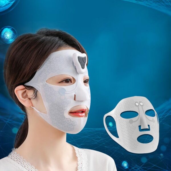 Masque de massage facial électrique, appareil de massage du visage, raffermissement de la peau, hydratation, anti-rides, réduction des rides, appareil de beauté, soins de la peau