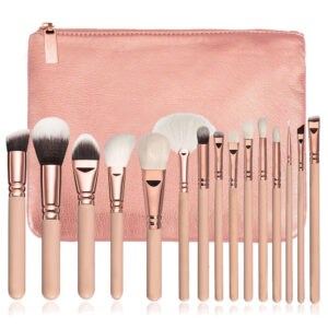 Ensemble complet de pinceaux de maquillage et d'accessoires de maquillage