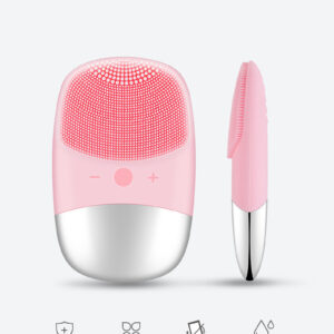Mini brosse nettoyante électrique en silicone pour le visage, appareil de nettoyage électrique pour le visage, brosse nettoyante pour le visage, appareil de massage pour la peau, accessoires de soins de la peau
