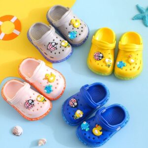 Chaussons pour enfants (garçons et filles) - Chaussures à motifs de dessins animés - Été - Tout-petits