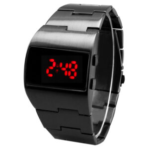 Montre LED pour homme « Fashion New Strange Iron Man TADA » - Montre électronique pour homme