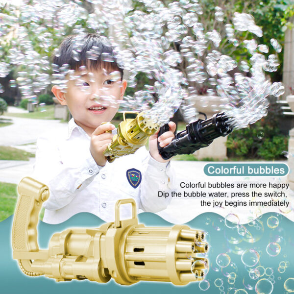 Jouets pour le bain pour enfants, machine à chewing-gum, jouets pour enfants, mitrailleuse en plastique