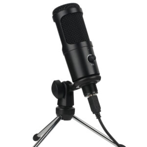 Microphone pour jeux vidéo, microphone vocal, enregistrement en direct, microphone à condensateur