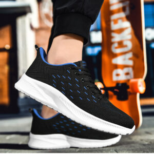 Chaussures de course décontractées ultralégères, tissées, antidérapantes et respirantes