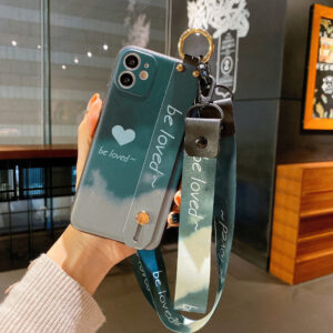 Étui pour téléphone avec dragonne Étui pour téléphone « Aquarelle »