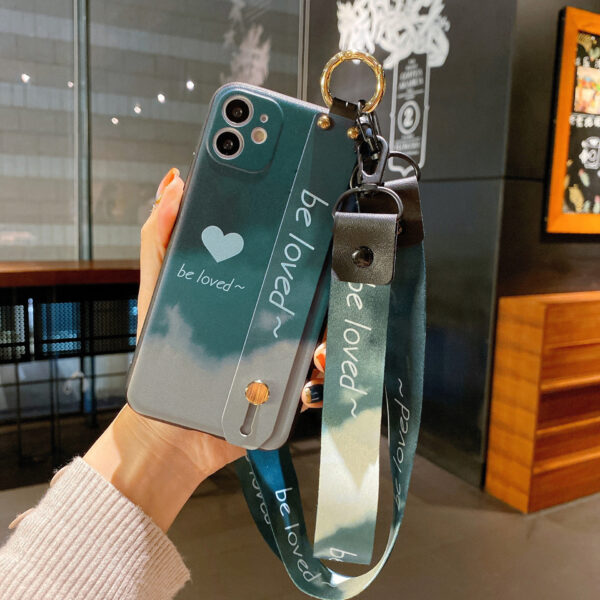 Étui pour téléphone avec dragonne Étui pour téléphone « Aquarelle »