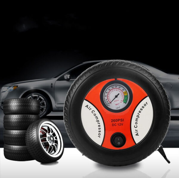 Batterie de voiture - Gonfleur électrique portable pour pneus