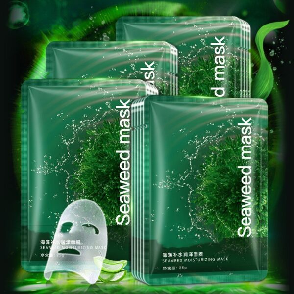 Masque hydratant pour le visage aux algues – Produit de soin de la peau