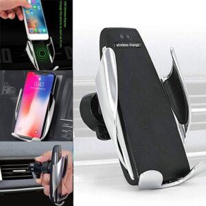 Chargeur sans fil pour voiture 10 W à induction : recharge rapide sans fil avec support de téléphone pour voiture (S5)