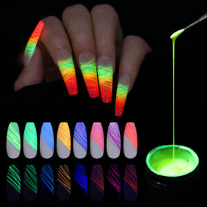 Manucure, nail art lumineux, gel « Spider Nail », vernis à ongles UV