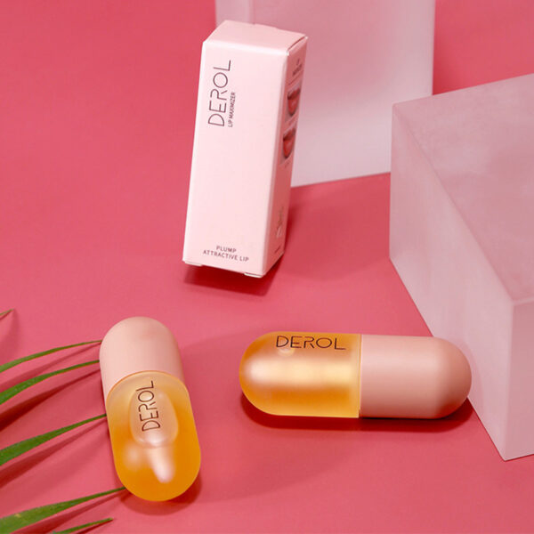 Huile repulpante pour les lèvres « Volume instantané jour et nuit », transparente, longue tenue, nourrissante, réparatrice, atténue les ridules des lèvres, soin de beauté pour les lèvres, cosmétique