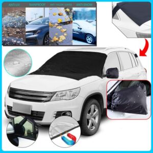 Couche de neige sur la voiture
