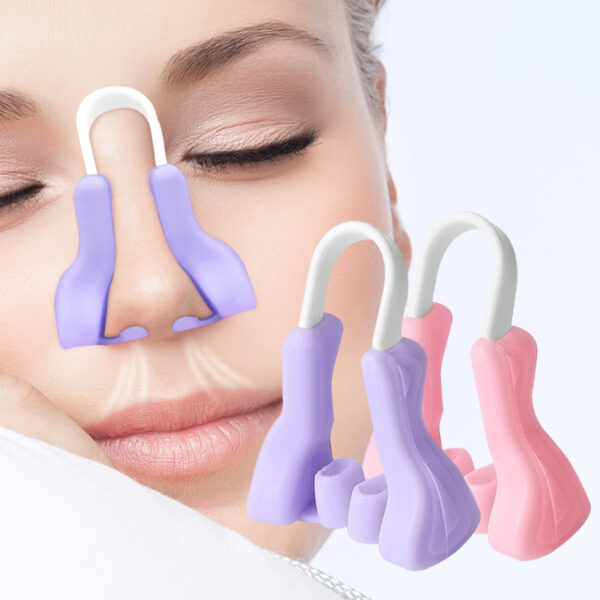 Clip modelant magique pour le nez, rehausseur de nez, modelant l'arête nasale, redresseur de nez, amincisseur de nez en silicone, accessoires de beauté indolores et sans douleur
