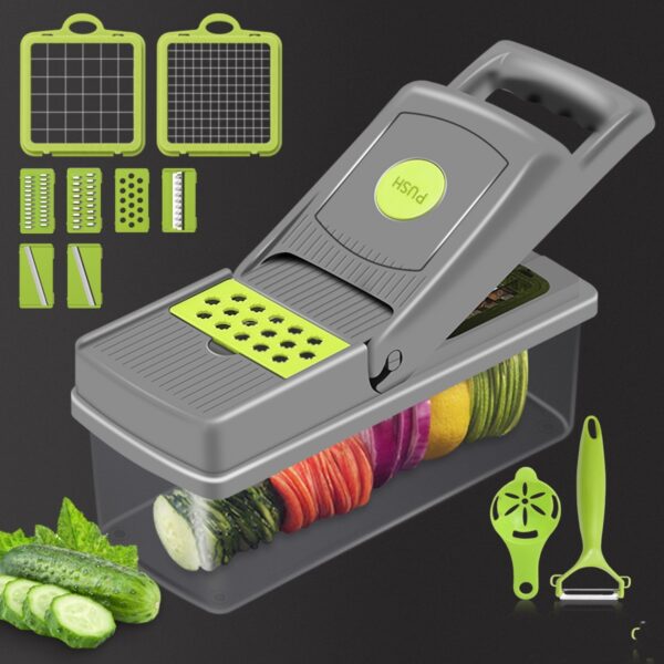 Ustensiles de cuisine pour la maison - Coupe-légumes « Silk Cutter »