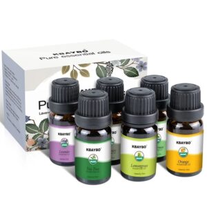 Kit de 6 flacons d'huiles essentielles