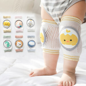 Genouillères pour bébé, accessoires de dessins animés, coudières pour poupées, kit d'apprentissage pour bébé