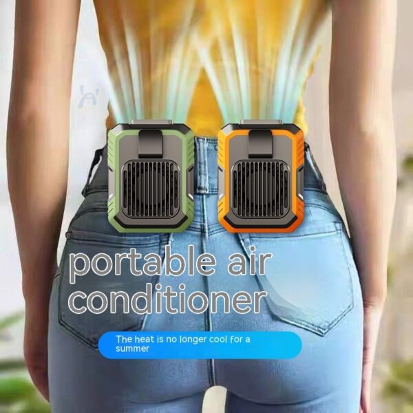 Ventilateur de poignet avec éclairage et batterie externe USB – Gadget d'été pour l'extérieur