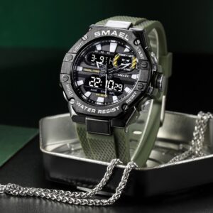 Montre électronique Digital Alloy pour homme