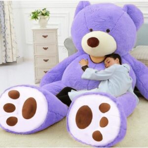 Ours en peluche géant - Énorme peluche - Revêtement en cuir