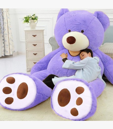Ours en peluche géant - Énorme peluche - Revêtement en cuir
