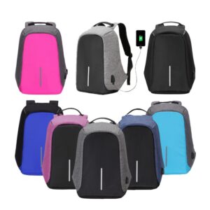 Sac à dos multifonctionnel, imperméable, pour ordinateur portable, avec port USB de recharge