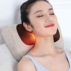 Oreiller de massage multifonctionnel pour la colonne cervicale