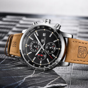Montre décontractée Montres pour homme Montres de luxe pour homme Montres à quartz Montres d'affaires en cuir pour homme Horloge