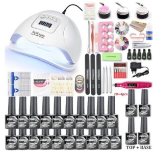 Kit d'appareil de photothérapie pour les ongles de 80 W