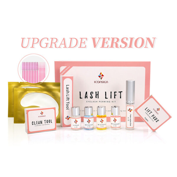Kit de rehaussement des cils version améliorée ICONSIGN - Permanente rehaussante pour les cils - Accessoires de maquillage pour les yeux