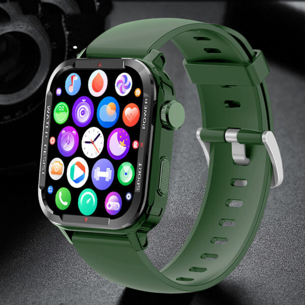 Montre connectée de sport Bluetooth avec surveillance de la tension artérielle et de la saturation en oxygène