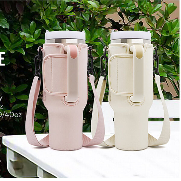 Couvercle pour mug et coupe à glace, avec anse, d'extérieur, portable