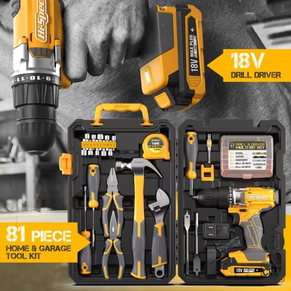 Kit combiné d'outils de bricolage pour la maison