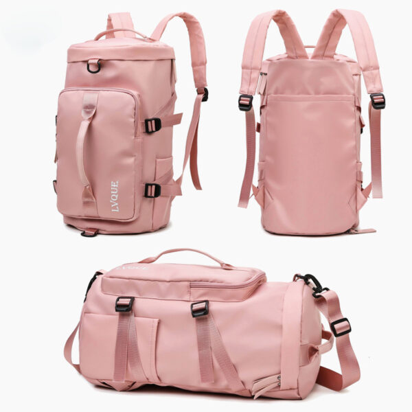 Sac de sport imperméable pour la salle de sport, les activités de plein air, les voyages et le sport – Sac à dos tendance et décontracté pour l'exercice physique